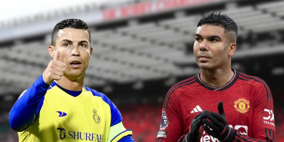 Cristiano Ronaldo and Casemiro