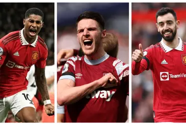 Declan Rice has reported to be excited about the idea of playing with this other player at Manchester United next season.