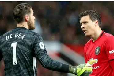 Everybody reacted to David de Gea mistake against West Ham, but Lindelof had an incredible reaction to the Spanish mistake.
