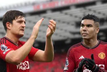 Harry Maguire and Casemiro