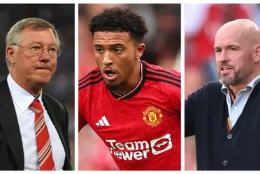 Jadon Sancho and Erik ten Hag situation has reached a level where the Manchester United manager has been forced to break a Sir Alex Ferguson golden rule.
