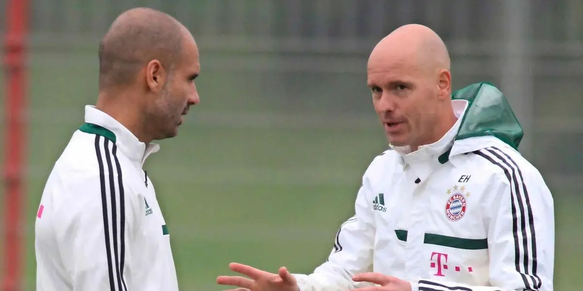 Last season the Manchester City manager recommended Erik ten Hag as successor to his position with the Citizens.