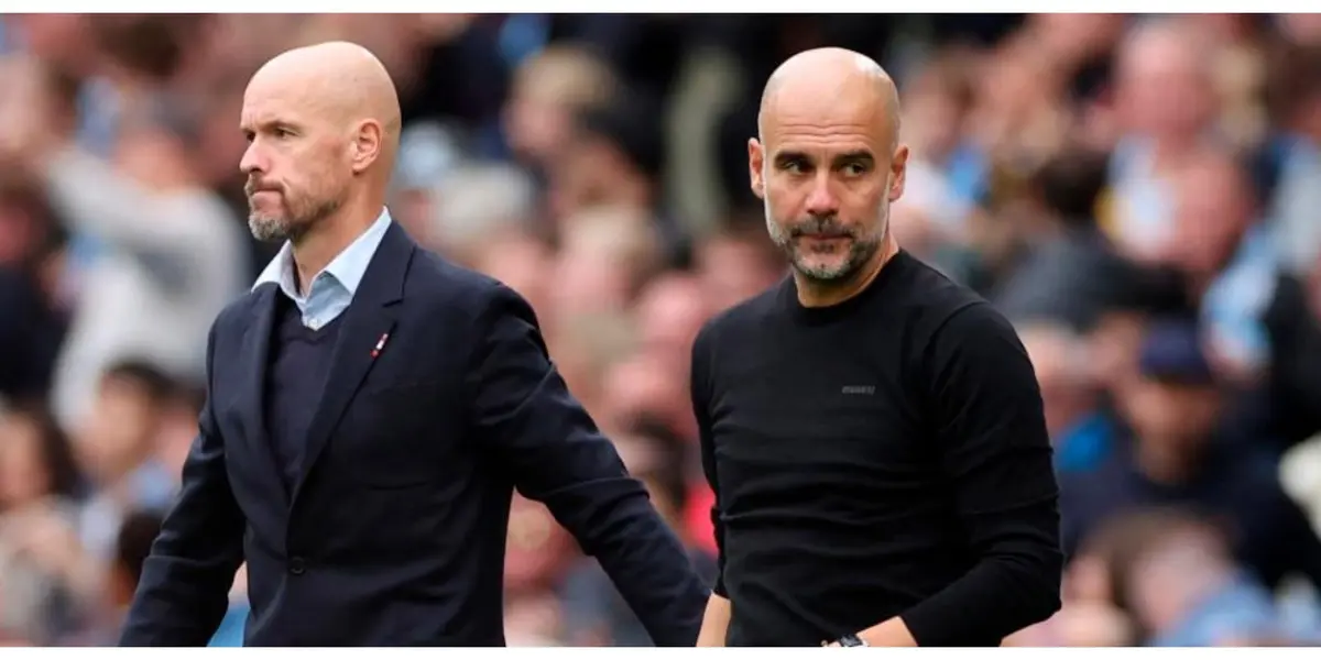 Manchester City manager laughs off Erik Ten Hag's claims about Old Trafford as the derby draws near.
