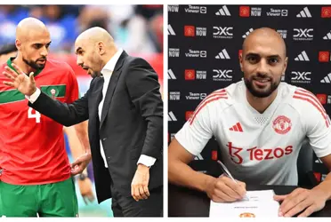 Manchester United and Erik ten Hag gets an update on the Sofyan Amrabat injury directly from the Morocco National team coach.