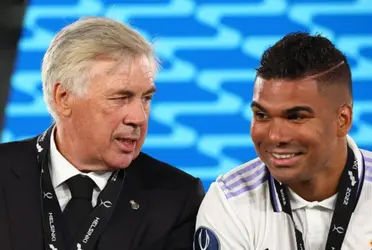 Real Madrid's manager told the press that Casemiro will leave the club