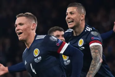 The engagement was dull enough until Manchester United's McTominay scored a second goal for Scotland.