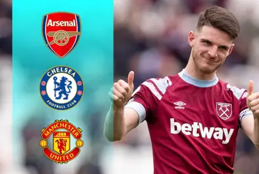 They are the teams more interested in signing Declan Rice and they could enter into a battle in order to sign the player.