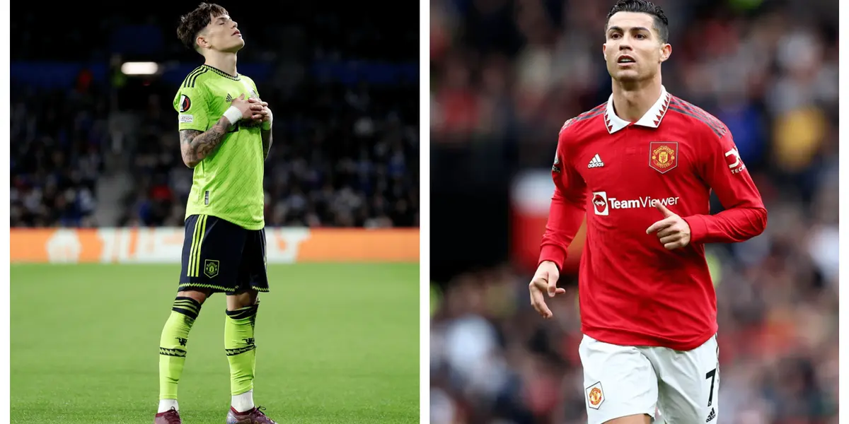 Cristiano Ronaldo is the idol of the Manchester United young star, and now, Garnacho shows his love towards him.