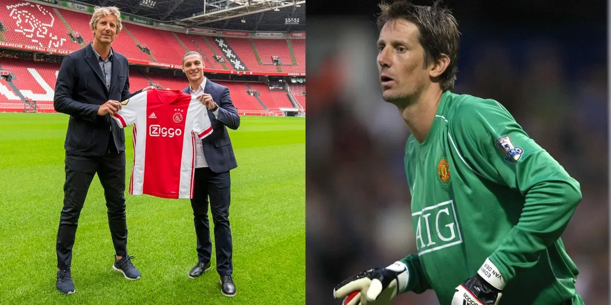Edwin van der Sar played a key factor in the negotiations