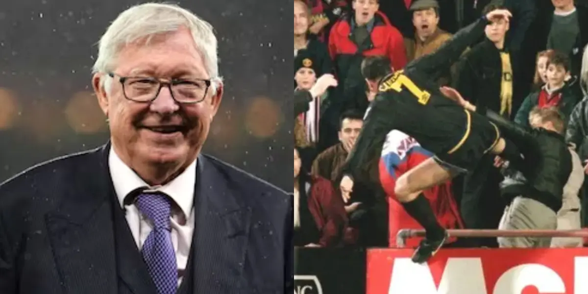 Ferguson and Cantona.