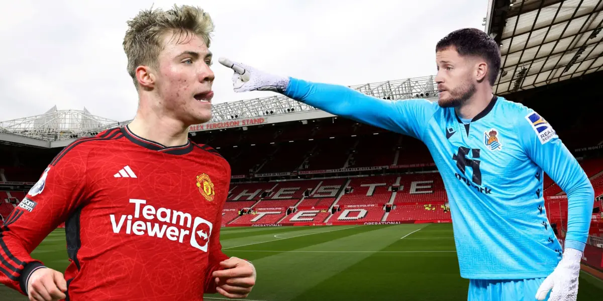 It was going to be the second penalty on the Dane, after the first one that Fernandes converted.