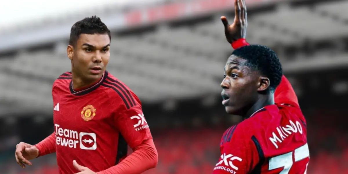 Kobbie Mainoo and Casemiro