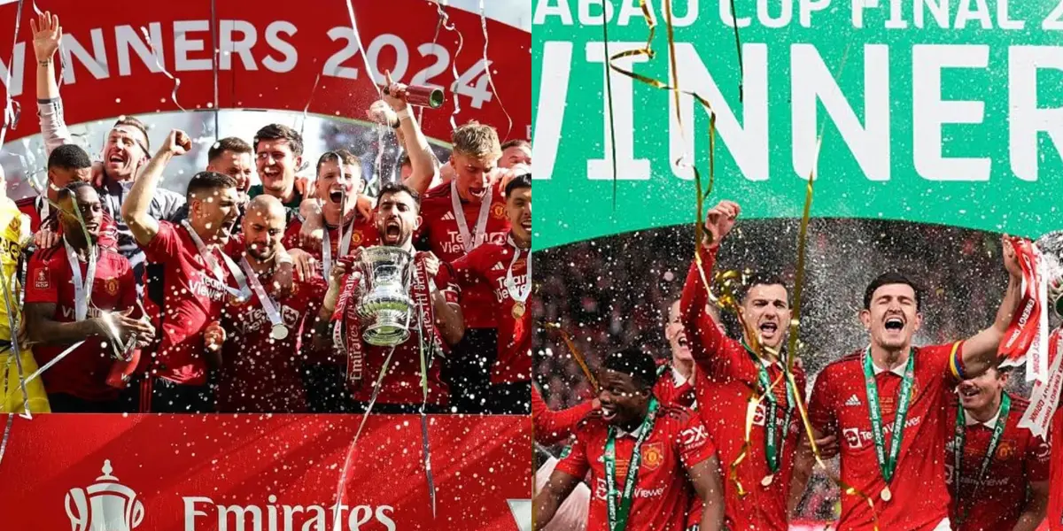 Manchester United champion in England.