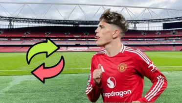 Manchester United have been dealt a blow ahead of their clash with Arsenal, with a key player ruled out and Garnacho set to take his place