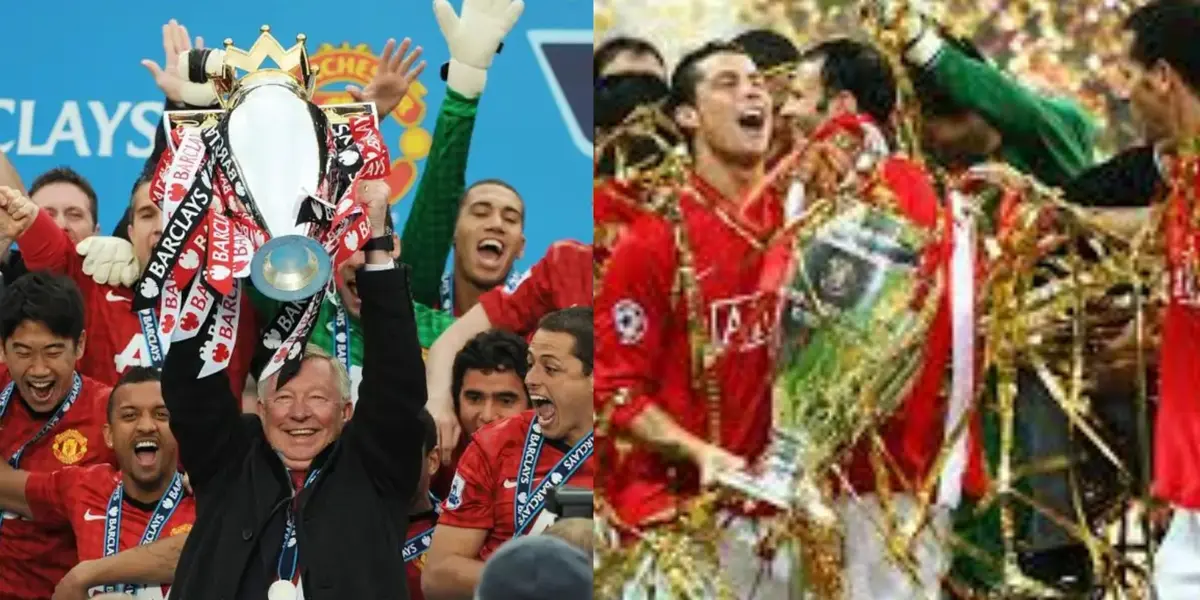 Manchester United in Premier League and Champions League.