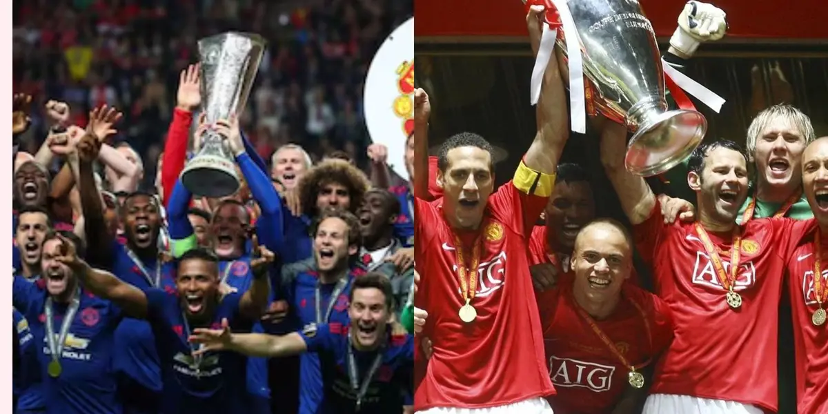 Manchester United king of the Europe.