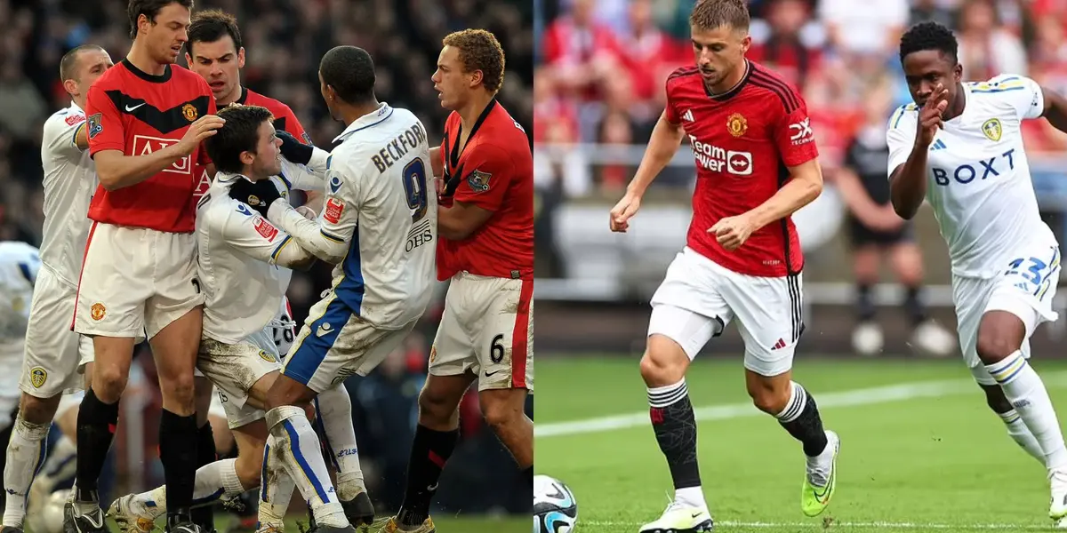 Manchester United vs Leeds United.