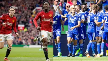 Manchester United vs Leicester City.