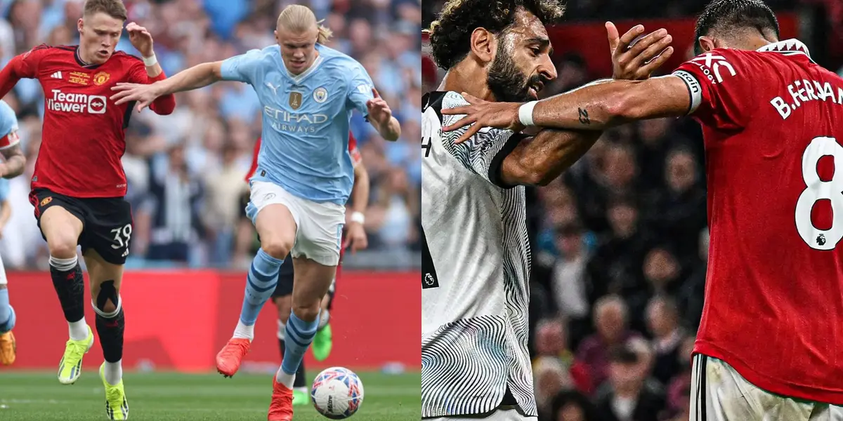 Manchester United vs Manchester City and Liverpool.