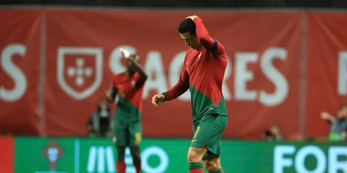 Portugal controlled much of the match, but a late goal eliminated them from the Nations League Final Four.