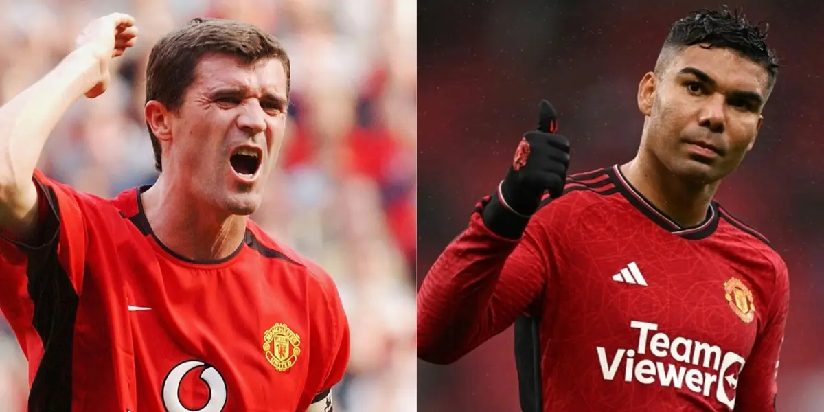 Roy Keane and Casemiro.