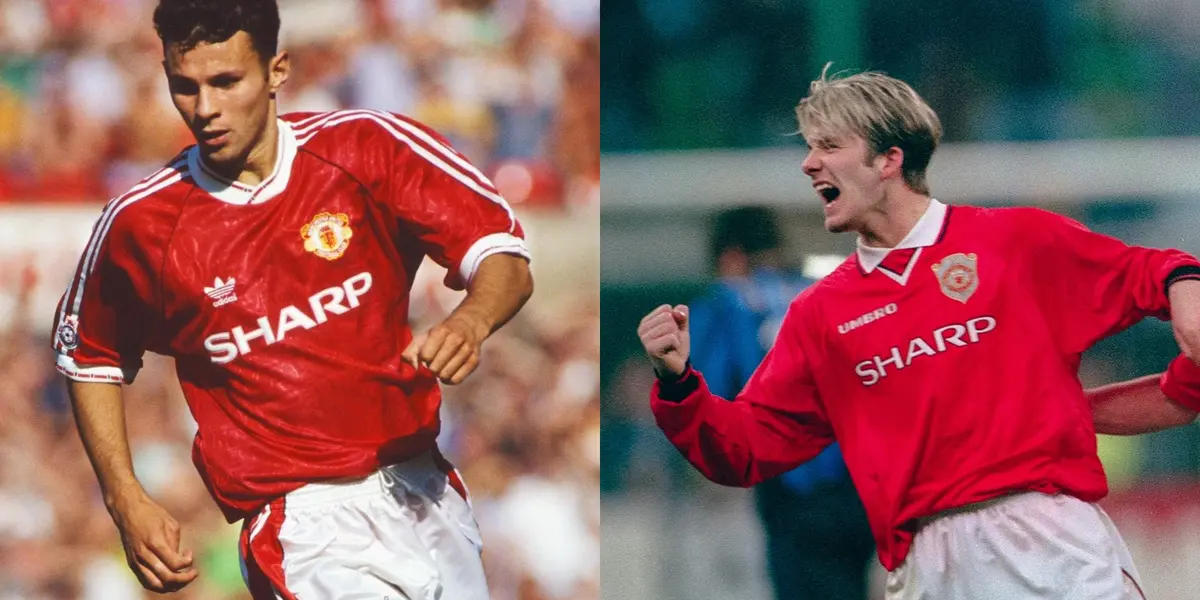 Ryan Giggs and David Beckham.