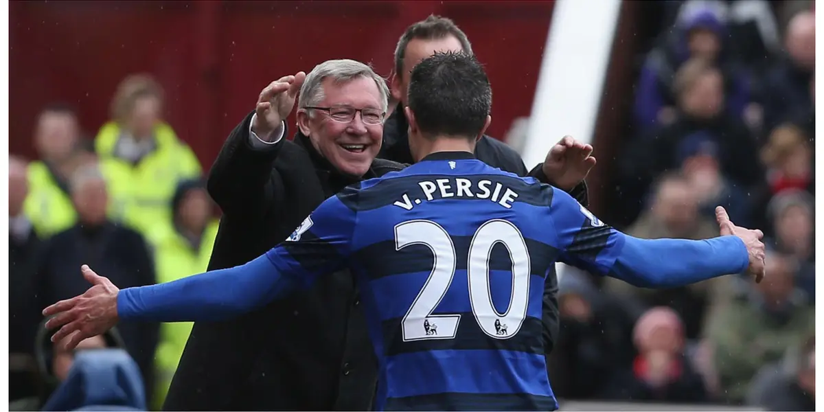 Sir Alex Ferguson and Robin van Persie