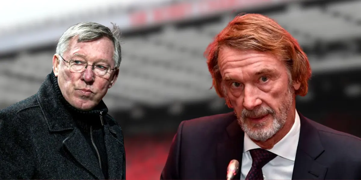 Sir Jim Ratcliffe and Sir Alex Ferguson