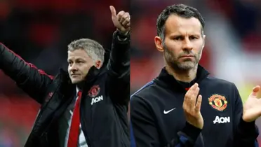 Solskjær and Giggs.