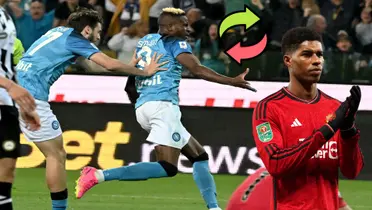 The Napoli hero could be on his way to Old Trafford as part of a blockbuster swap deal involving Rashford