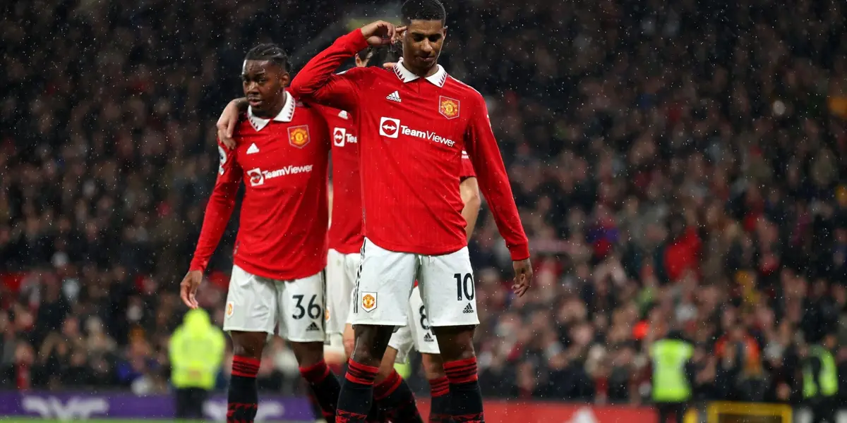 The Red Devils fans and manager reacts as their star player's action are being imitated.