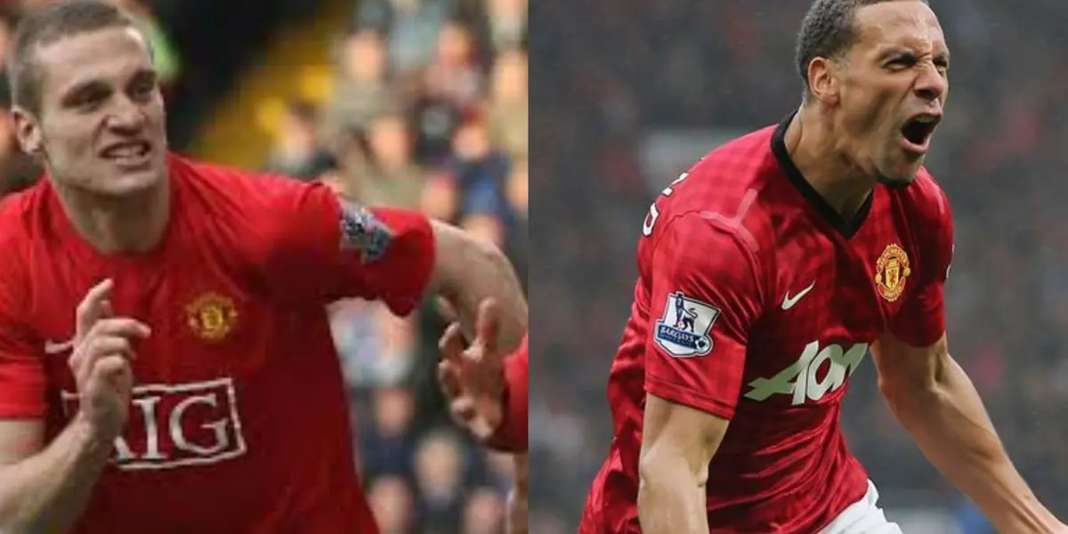 Vidic and Ferdinand.