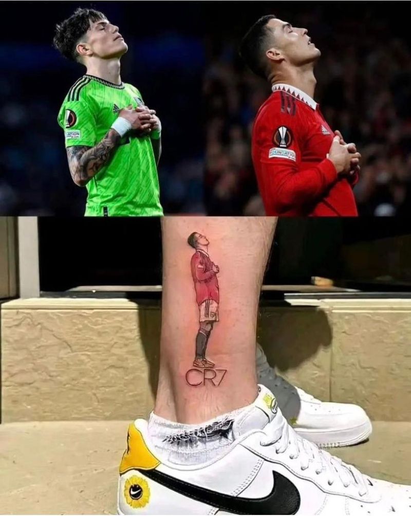 Best CR7 tattoo ever? One last work for all the fans of the 🇵🇹⚽️❤️‍ ... |  TikTok