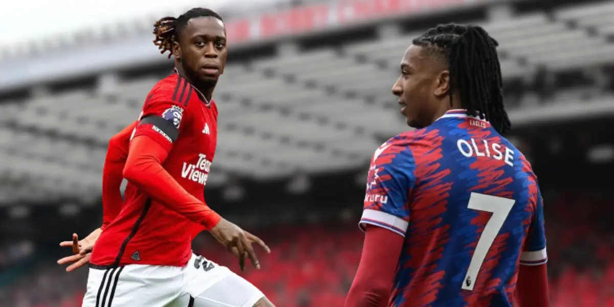 Aaron Wan-Bissaka and Michael Olise