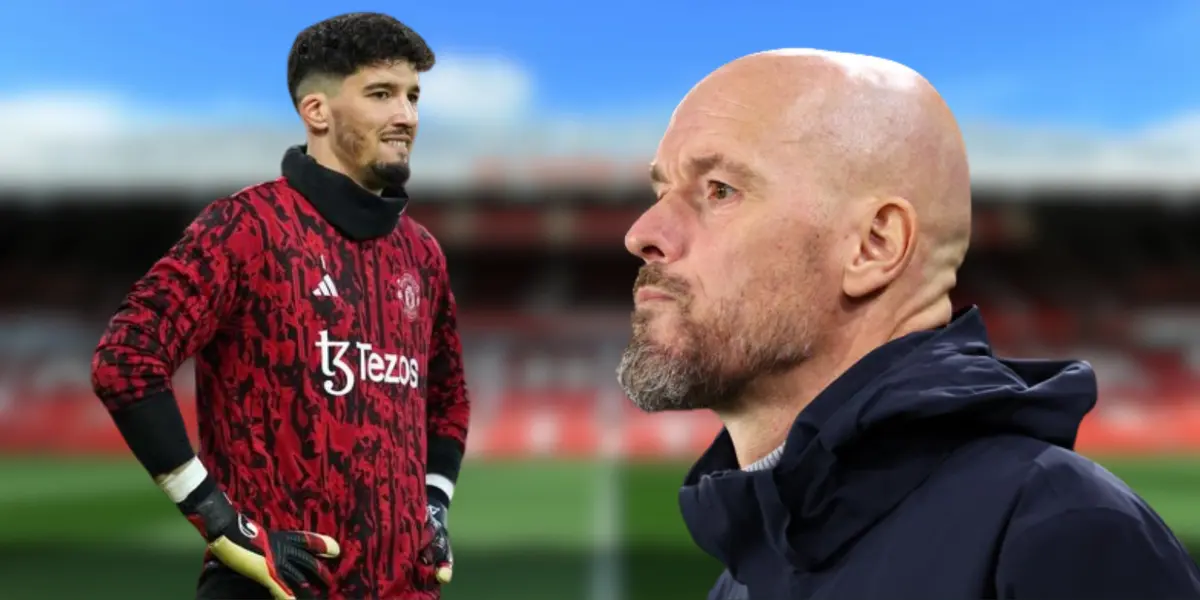 Altay Bayindir and Erik ten Hag