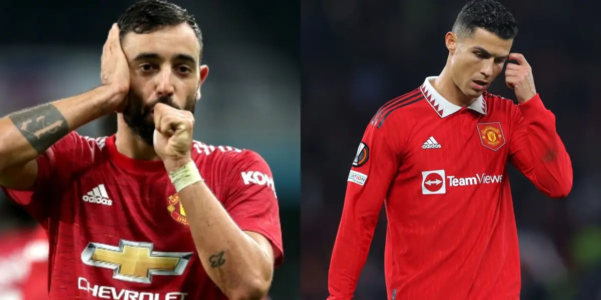 Bruno Fernandes's actions have given club legend Cristiano Ronaldo unexpectedly frightening news