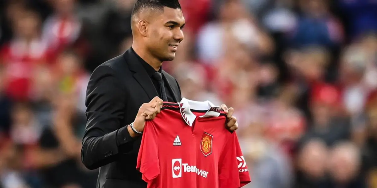 Casemiro admitted he admired two Manchester United players when he was younger