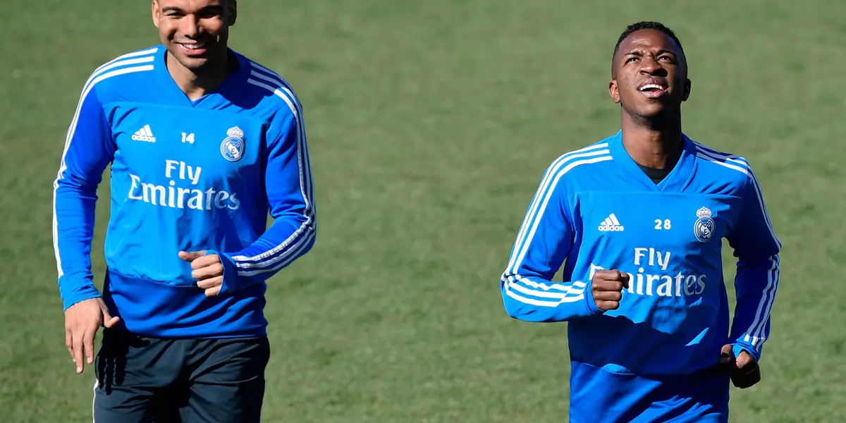 Casemiro could play a very important role in the possible signing of Vinicius Jr to Manchester United.