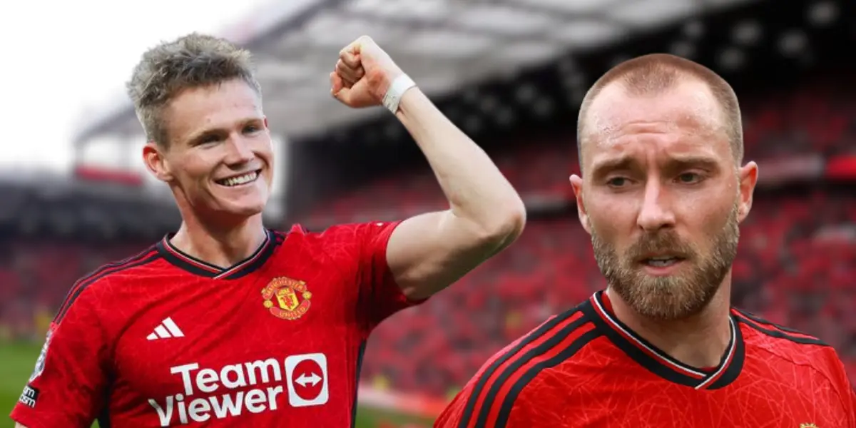 Chrisitan Eriksen and Scott McTominay