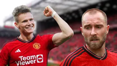 Chrisitan Eriksen and Scott McTominay