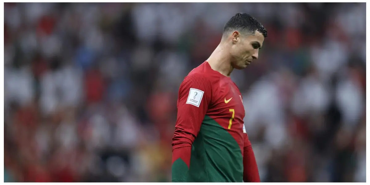 Cristiano Ronaldo might have suffered defeat but he still wins the heart of this superstar.