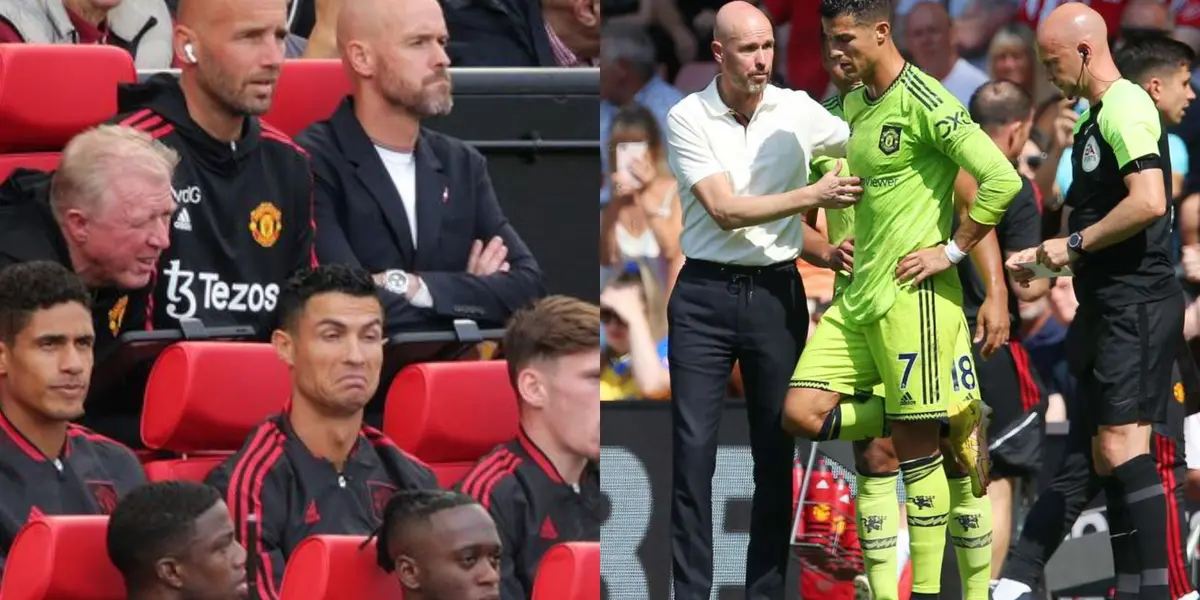 Cristiano Ronaldo will not start against Arsenal today and he is starting to lose his patience