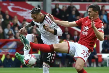 Dalot's first goal in the Premier League with Manchester United. Antony's play has been crazy.