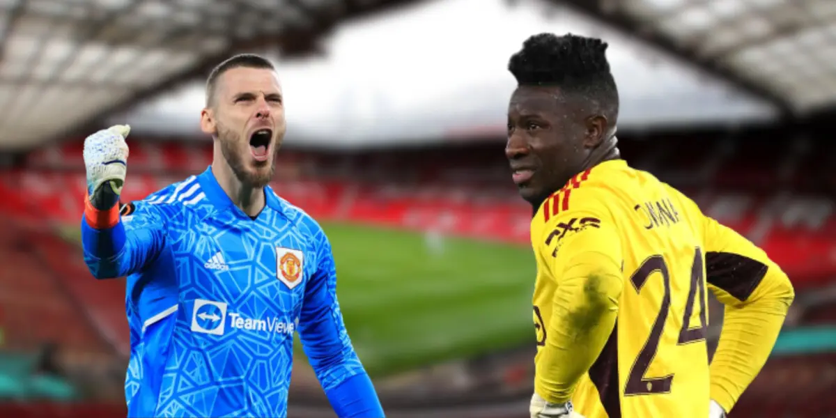 David de Gea and André Onana