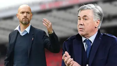 Erik ten Hag and Carlo Ancelotti