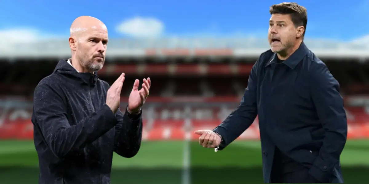 Erik ten Hag and Mauricio Pochettino