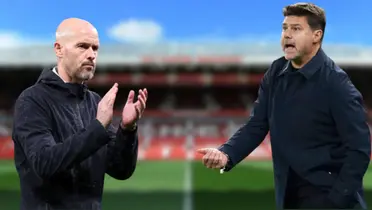 Erik ten Hag and Mauricio Pochettino