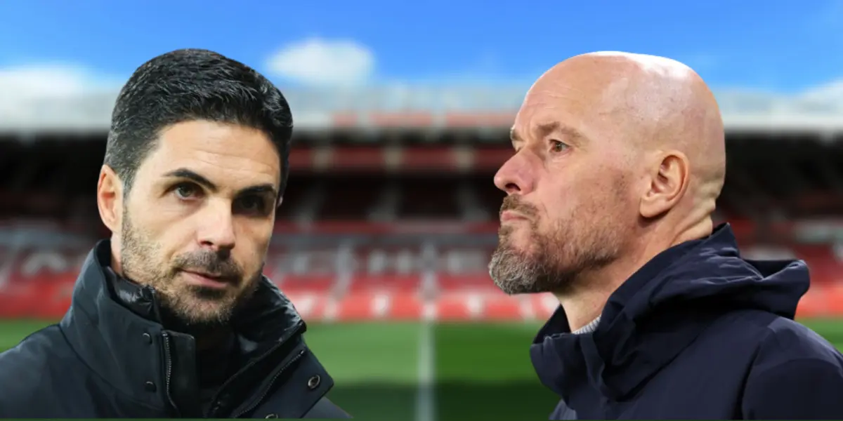 Erik ten Hag and Mikel Arteta