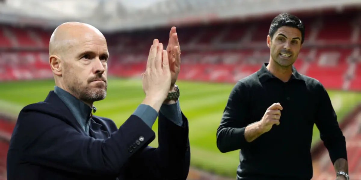 Erik ten Hag and Mikel Arteta