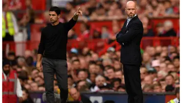 Erik ten Hag and Mikel Arteta